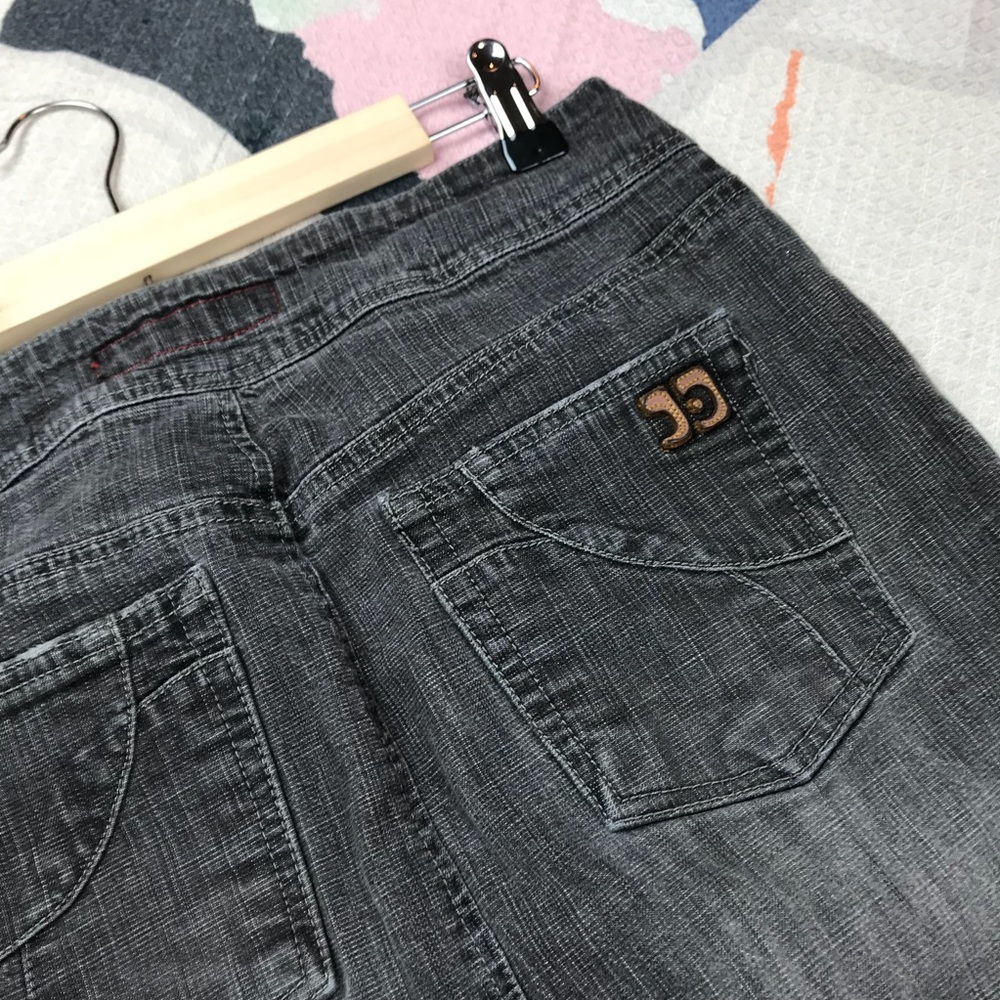 Joe’s jeans gray denim straight skirt Sz 28 - Picture 4 of 5
